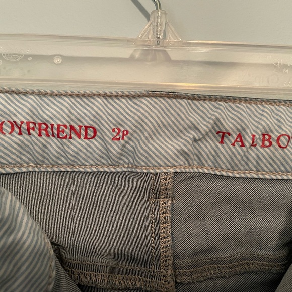 Talbots boyfriend jean 2P - Picture 2 of 3